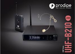 UHF B210 DSP V2 Headset Solo avec Micro Prodipe MH7 Cardio