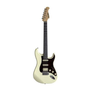 Guitare Électrique HSS Prodipe Guitars Vintage White