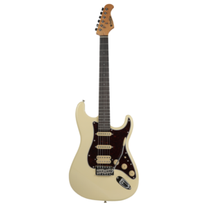 Guitare Électrique HSS Prodipe Guitars Vintage White