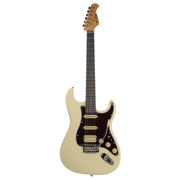 Guitare Électrique HSS Prodipe Guitars Vintage White