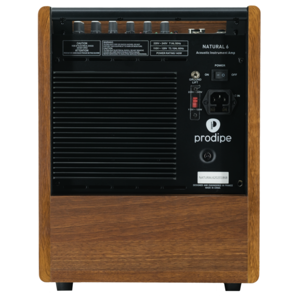 Prodipe Natural 6 V2 Walnut Wood Combo - 1